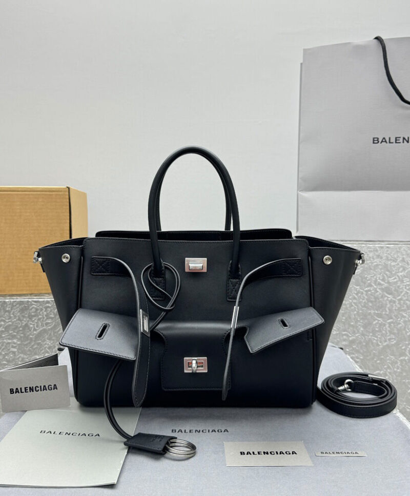 Balenciaga Bel Air Small Carry All Bag Black